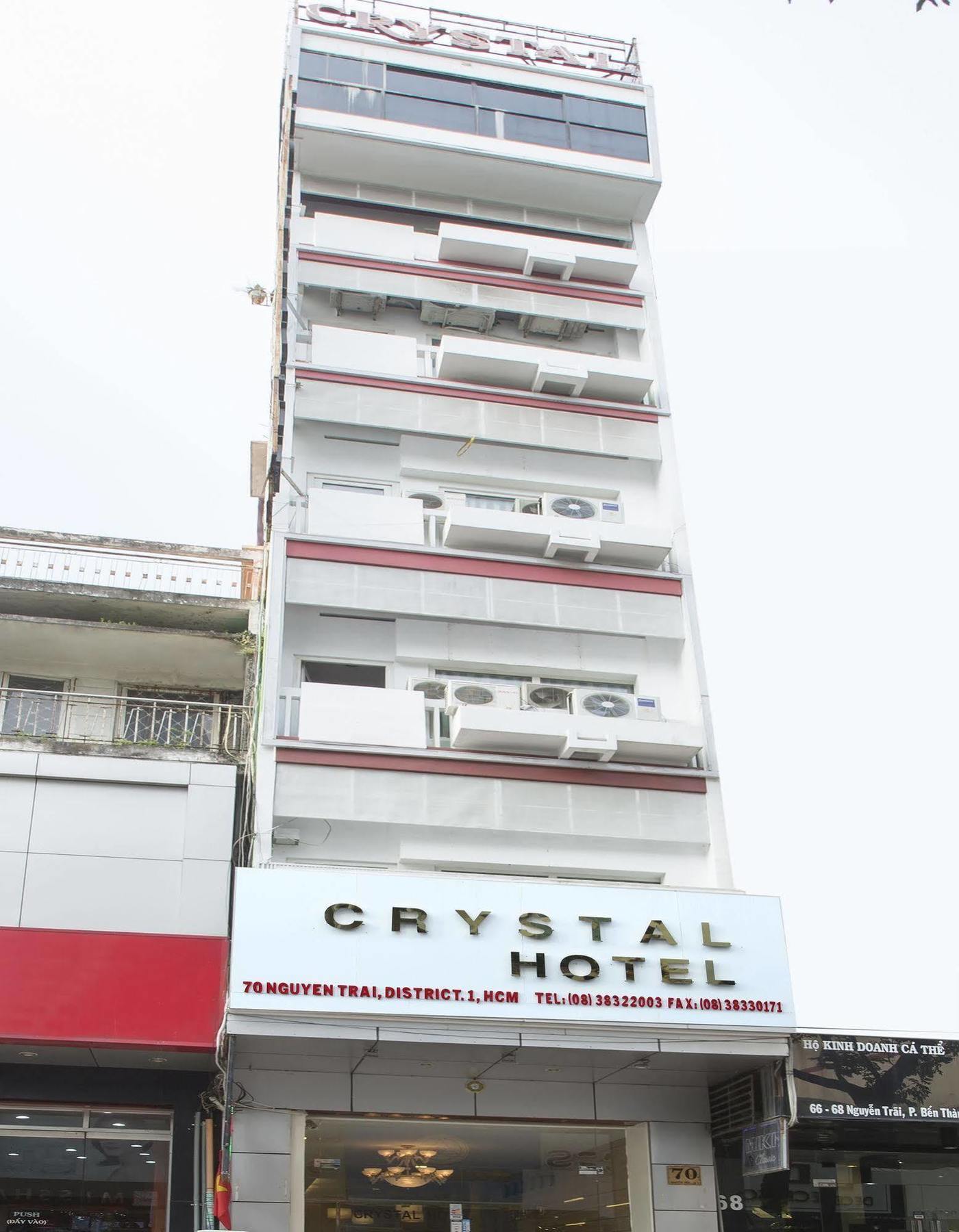 Saigon Crystal Hotel مدينة هوشي منه المظهر الخارجي الصورة