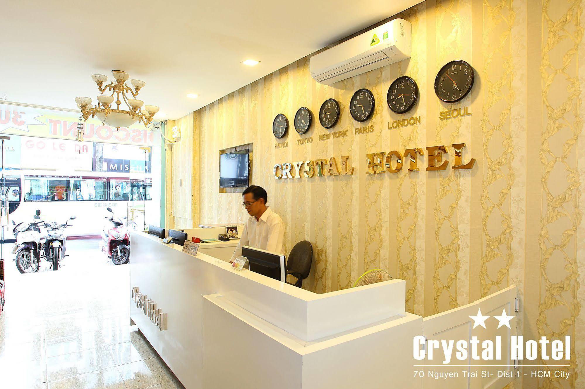 Saigon Crystal Hotel مدينة هوشي منه المظهر الخارجي الصورة