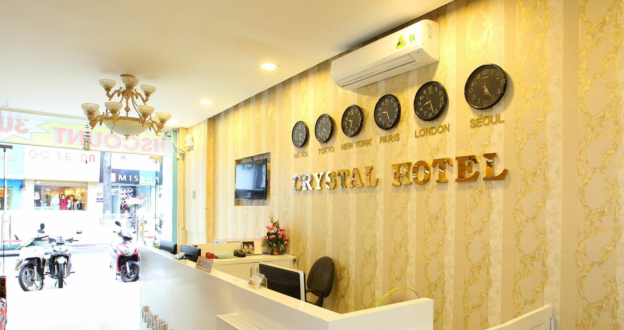 Saigon Crystal Hotel مدينة هوشي منه المظهر الخارجي الصورة